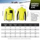 ROCKBROS Winter Fahrradjacke Herren Winddicht Warm Wanderjacke