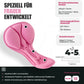 ROCKBROS Damen Radunterhose mit 3D Gepolsterte Radlerhose Atmungsaktiv
