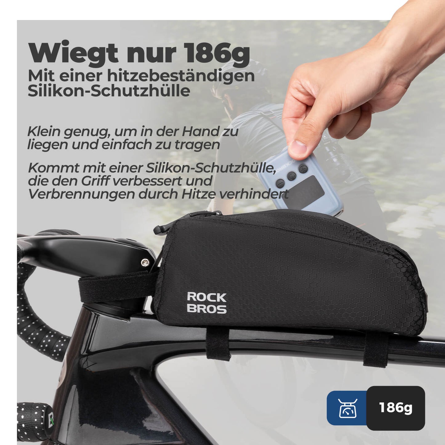 Mini Elektrische Fahrradpumpe LED-Anzeige