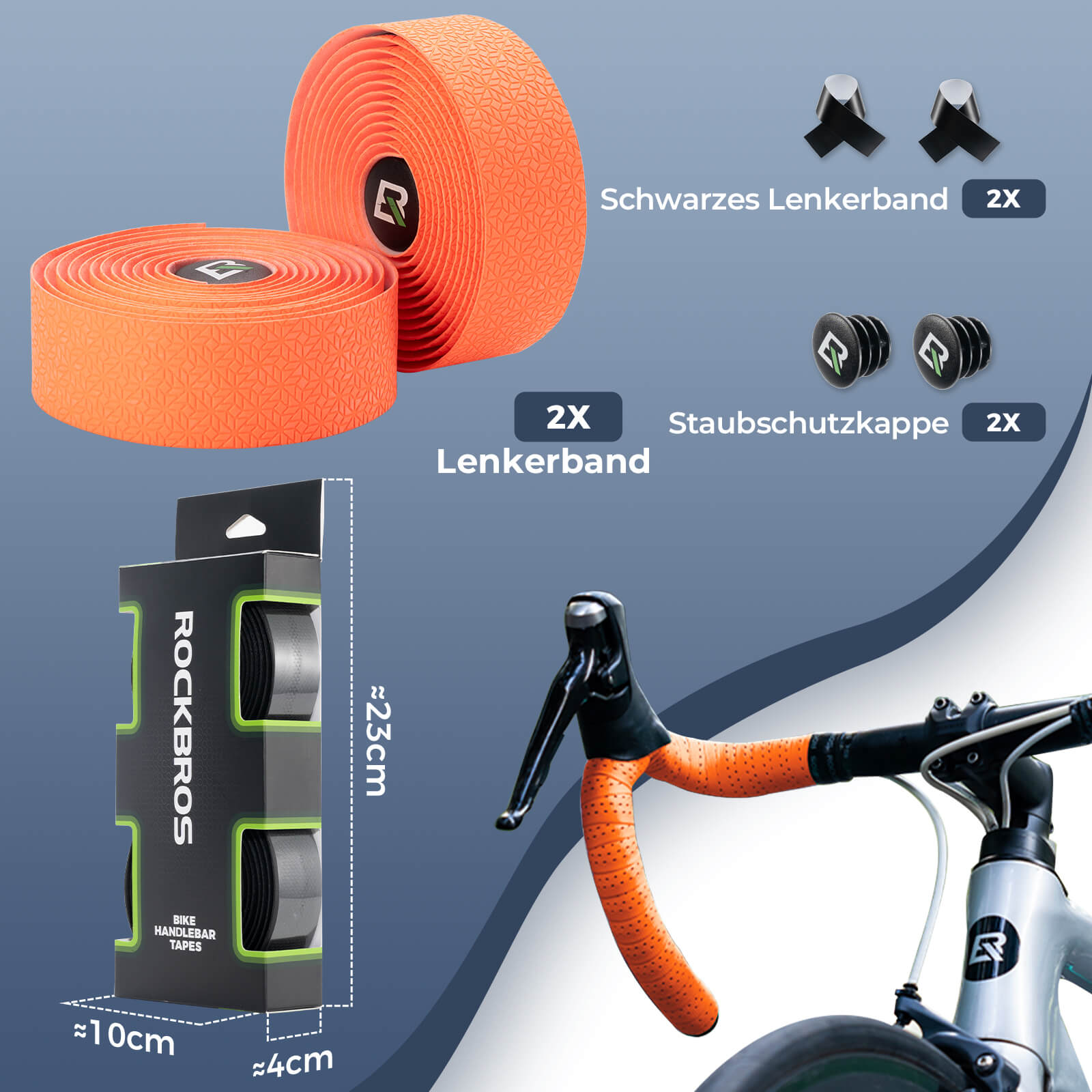 griffband rennrad Fahrrad Lenkerband Griffband Lang 220cm MTB Rennrad Vier Farbenile – Unimother