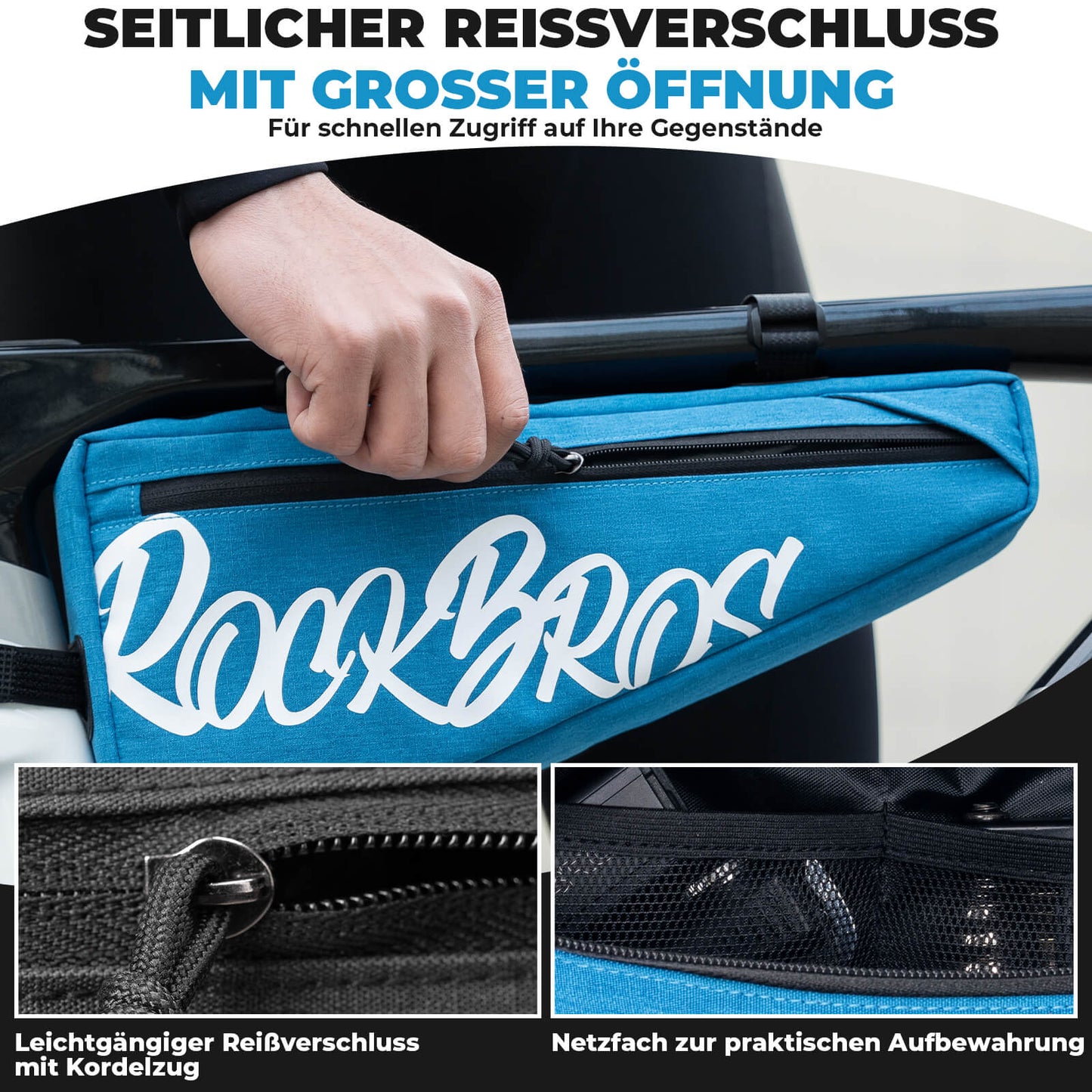 Rahmentasche mit Klettbandverschluss 1,9L - SketchRide Series