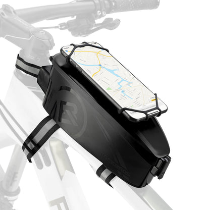 ROCKBROS Fahrrad Rahmentasche Oberrohrtasche mit Regenschutz