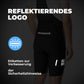 Herren Fahrrad Trägerhose mit Sitzpolster Atmungsaktiv Sommer