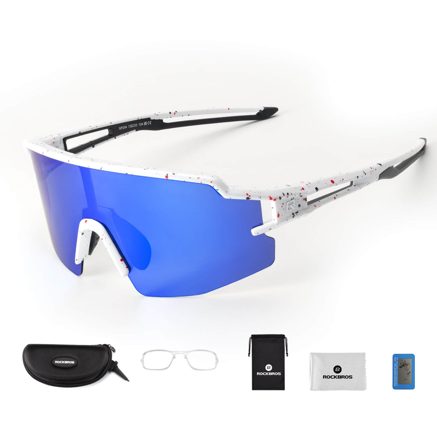 ROCKBROS Fahrradbrille Polarisiert Sportbrille winddichte Sonnenbrille –  Unimother