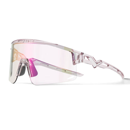 ROCKBROS Fahrradbrille Selbsttönend/Polarisiert Antibeschlag Winddicht UV-Schutz