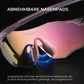 Fahrradbrille Verspiegelte Gläser UV400-Schutz Ohne Rahmen -SWIFT