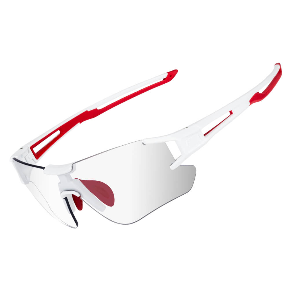 ROCKBROS Fahrradbrille Selbsttönend für Damen & Herren mit UV400 Schutz