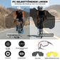 ROCKBROS Fahrradbrille Selbsttönende Sonnenbrille UV-Schutz Wechsel-Nasenpads Damen/Herren