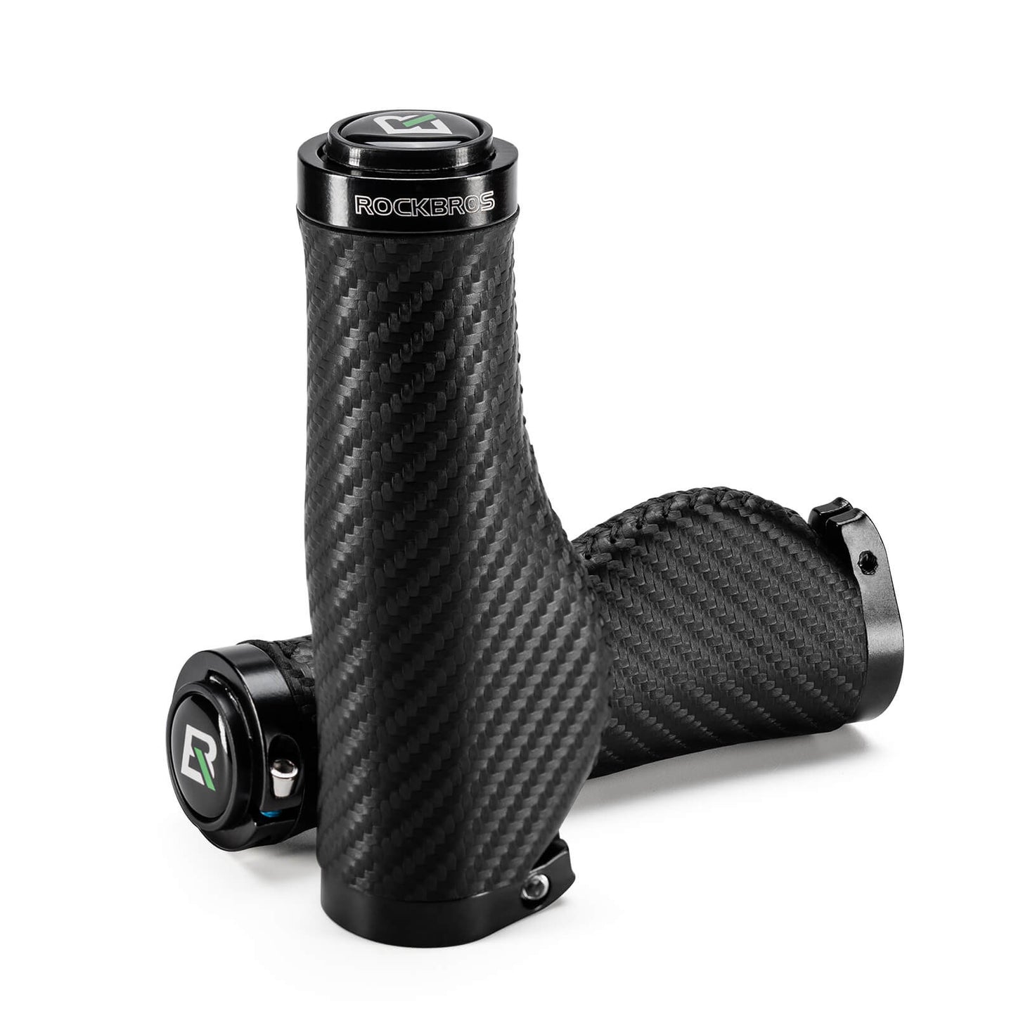 ROCKBROS Fahrradgriffe Kohlenstoffmuster Lenkergriffe Rutschfest 22,2mm