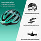ROCKBROS Fahrradhelm MTB Rennradhelm Atmungsaktiv PC+EPS Magnetschnall
