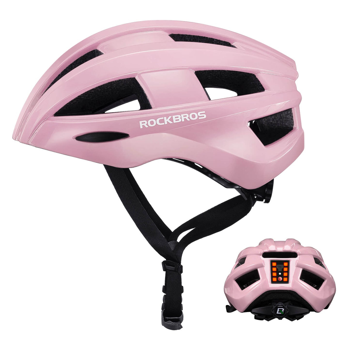 Fahrradhelm mit Rücklicht 55-60cm