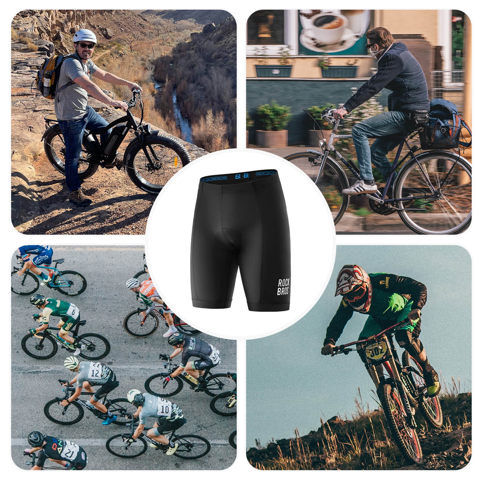 sitzpolster rennrad Fahrradhose mit Sitzpolster Herren – Unimother