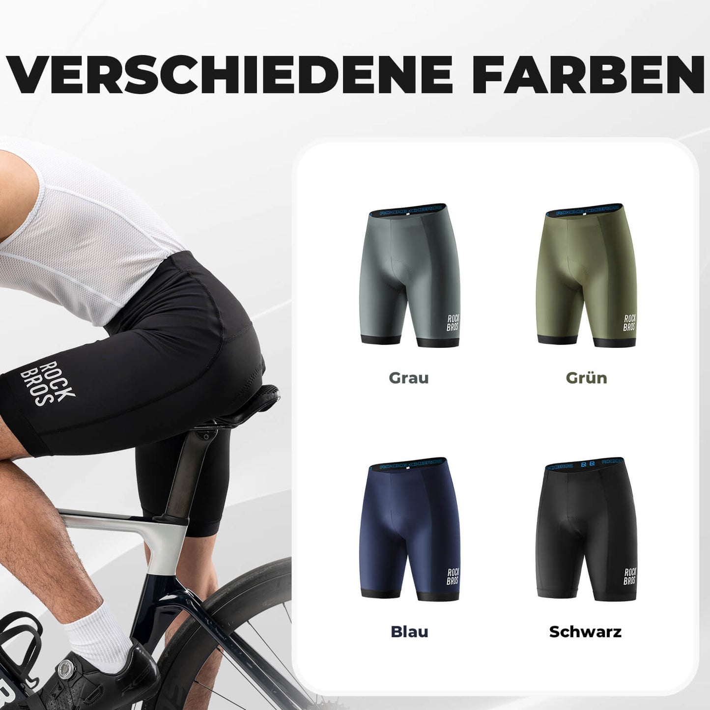 Fahrradhose mit Sitzpolster Herren