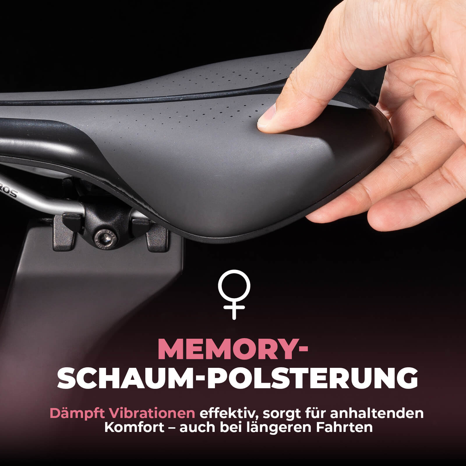 fahrradsattel ergonomisch damen Fahrradsattel Ergonomisch Wasserdicht Atmungsaktiv Damen – Unimother
