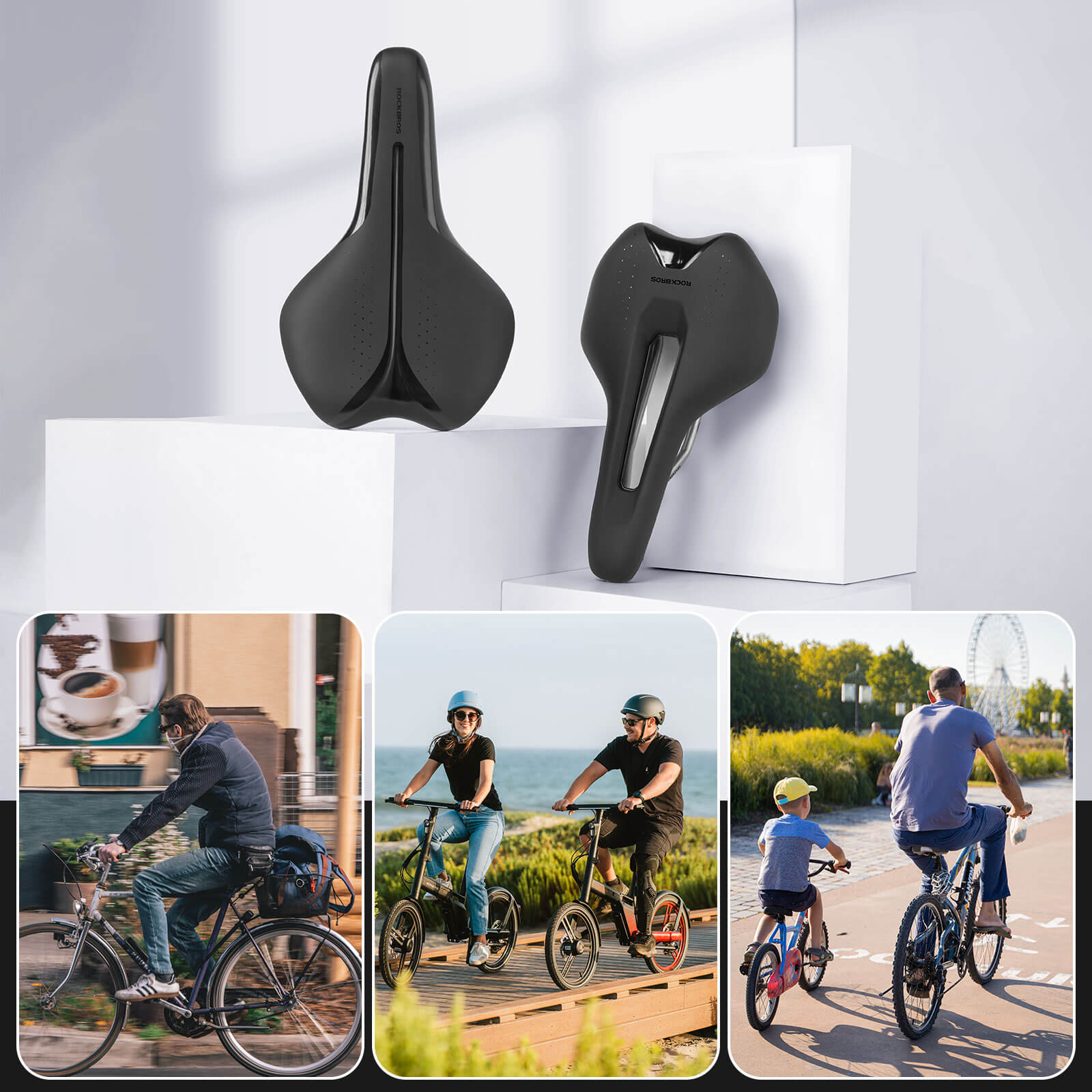 fahrradsattel damen ergonomisch Fahrradsattel Ergonomisch Wasserdicht Atmungsaktiv Damen – Unimother