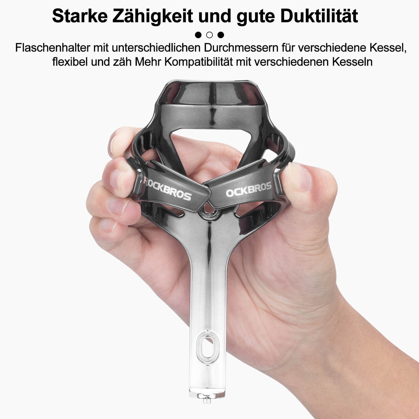 ROCKBROS Flaschenhalter Fahrrad Getränkehalter Leichtgewicht für MTB Rennrad