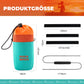 ROCKBROS Flaschenhalter Trinkflaschenhalter Lenkertasche mit Schultergurt