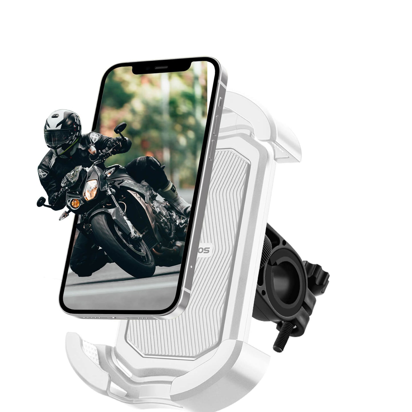 ROCKBROS Handyhalterung Fahrrad Handyhalter Motorrad 360° Drehbar für 4,7-7,0 Zoll