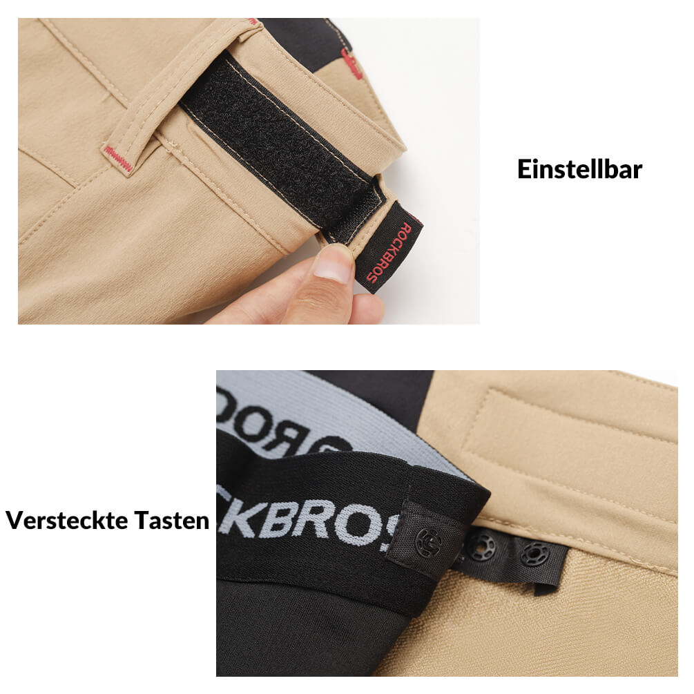 ROCKBROS Radhose Herren Kurz atmungsaktiv Anti-Stoß Fahrradhose