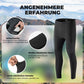 ROCKBROS Herren Fahrradhose Lang Gepolstert Elastisch Atmungsaktiv