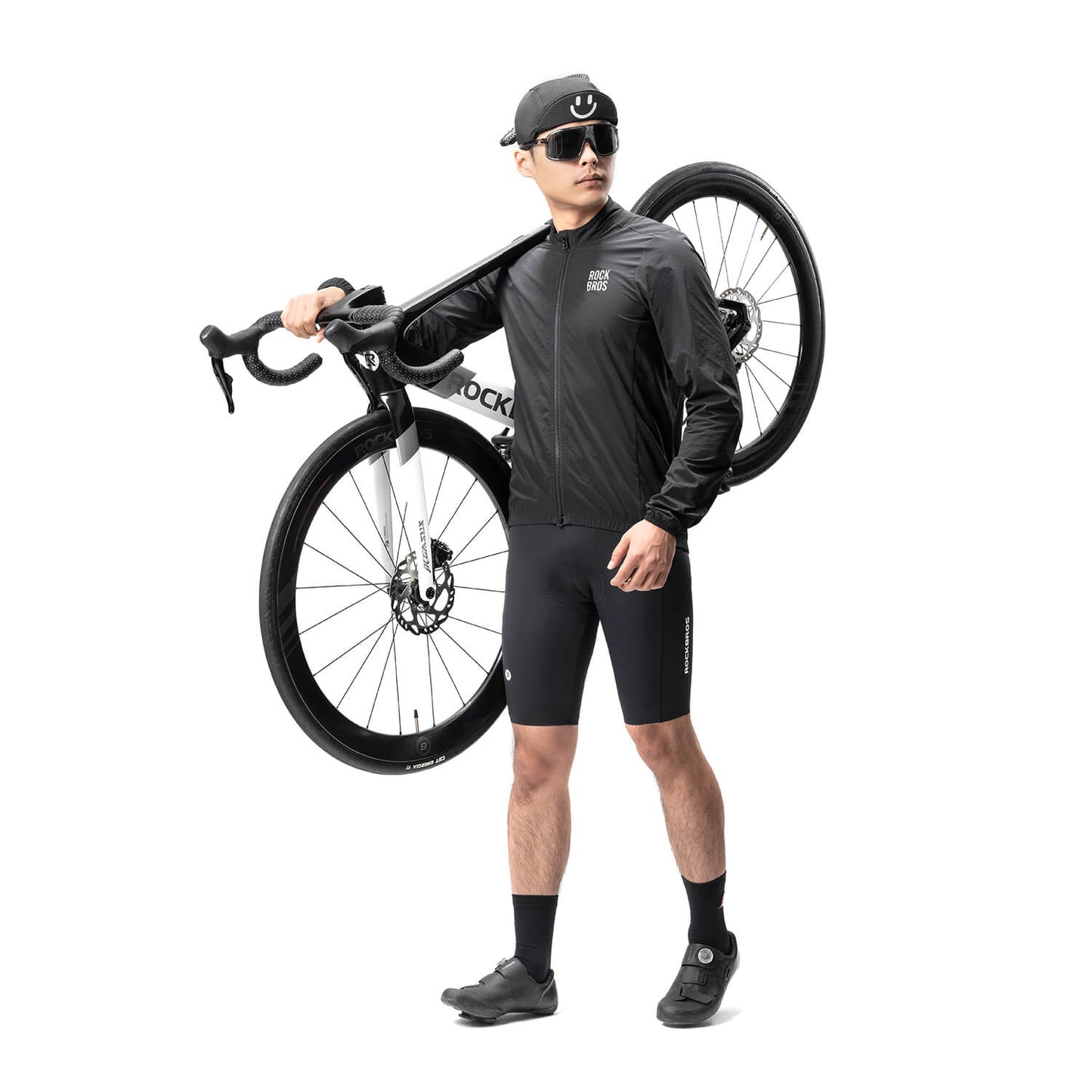 Herren Leichte Fahrradjacke Atmungsaktiv Frühling/Sommer