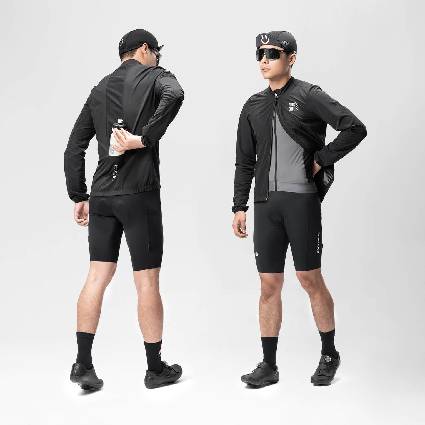 Herren Leichte Fahrradjacke Atmungsaktiv Frühling/Sommer