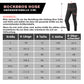 ROCKBROS Herren Radlerhose Atmungsaktiv Lang Fahrradhose M-4XL