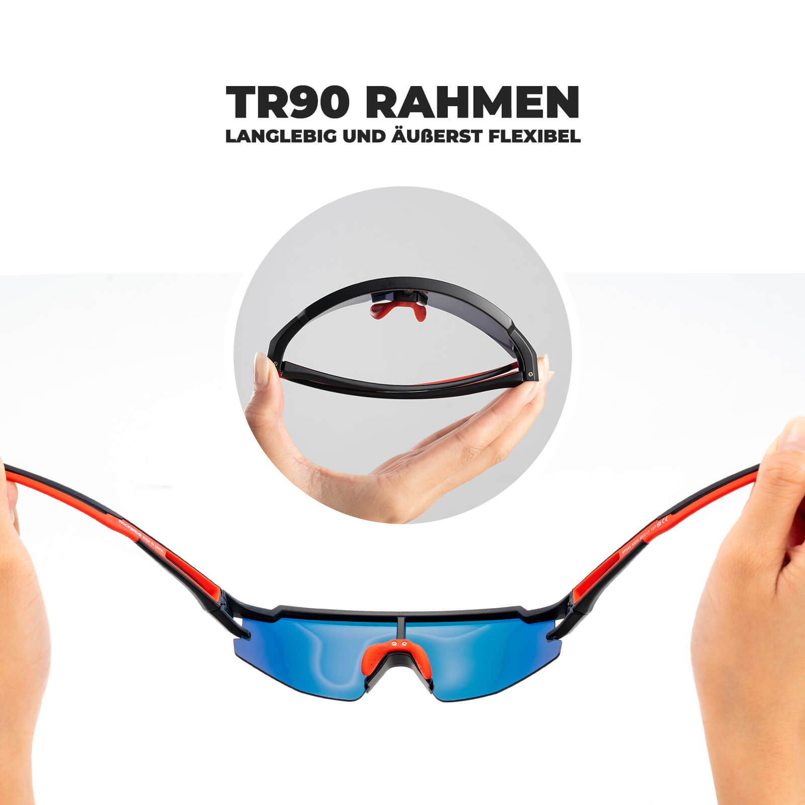 Kinder Fahrradbrille Polarisiert UV400 Schutz – Unimother