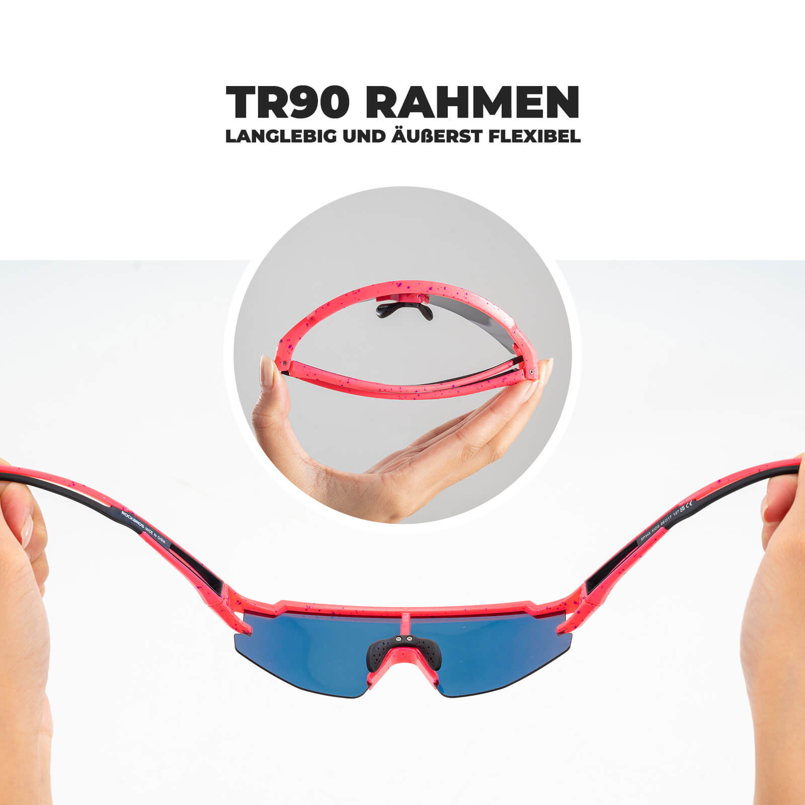 Kinder Fahrradbrille Polarisiert UV400 Schutz – Unimother