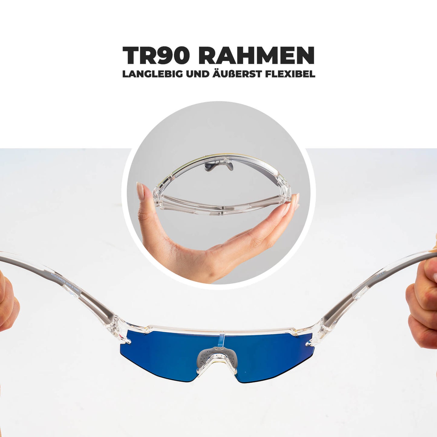 Kinder Fahrradbrille Polarisiert UV400 Schutz