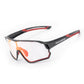 ROCKBROS Kinder Fahrradbrille UV400-Schutz Selbsttönend Sonnenbrille