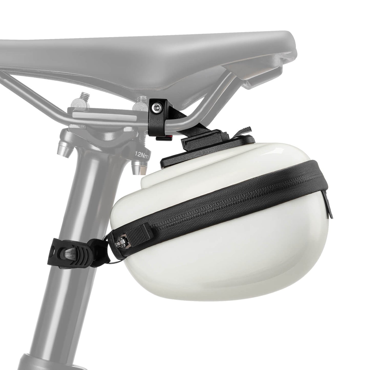 ROCKBROS Fahrrad Satteltaschen Hard Shell Reflektierend 0,4 L mit Halterung