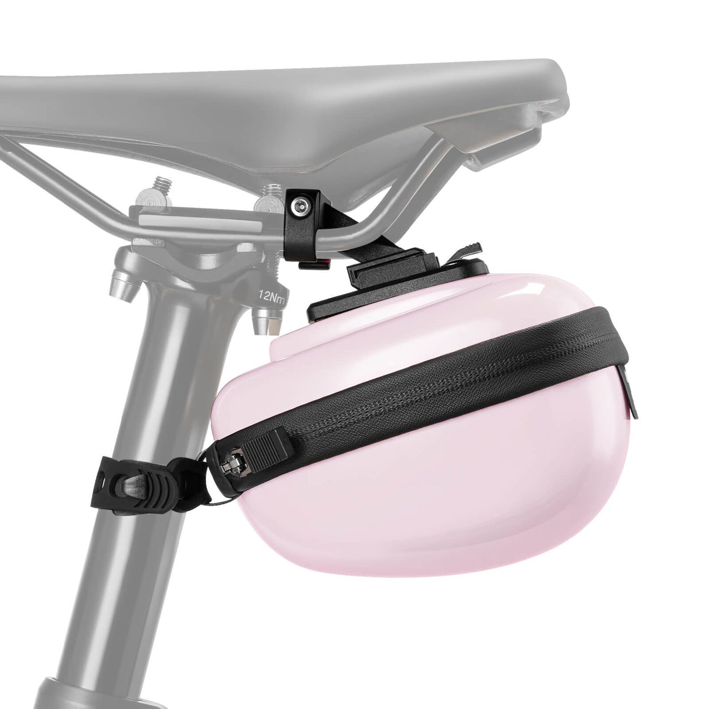 ROCKBROS Fahrrad Satteltaschen Hard Shell Reflektierend 0,4 L mit Halterung