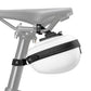 ROCKBROS Fahrrad Satteltaschen Hard Shell Reflektierend 0,4 L mit Halterung