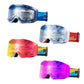 ROCKBROS Skibrille Schneebrille Polarisierte Helmkompatible Sportbrille Skifahren