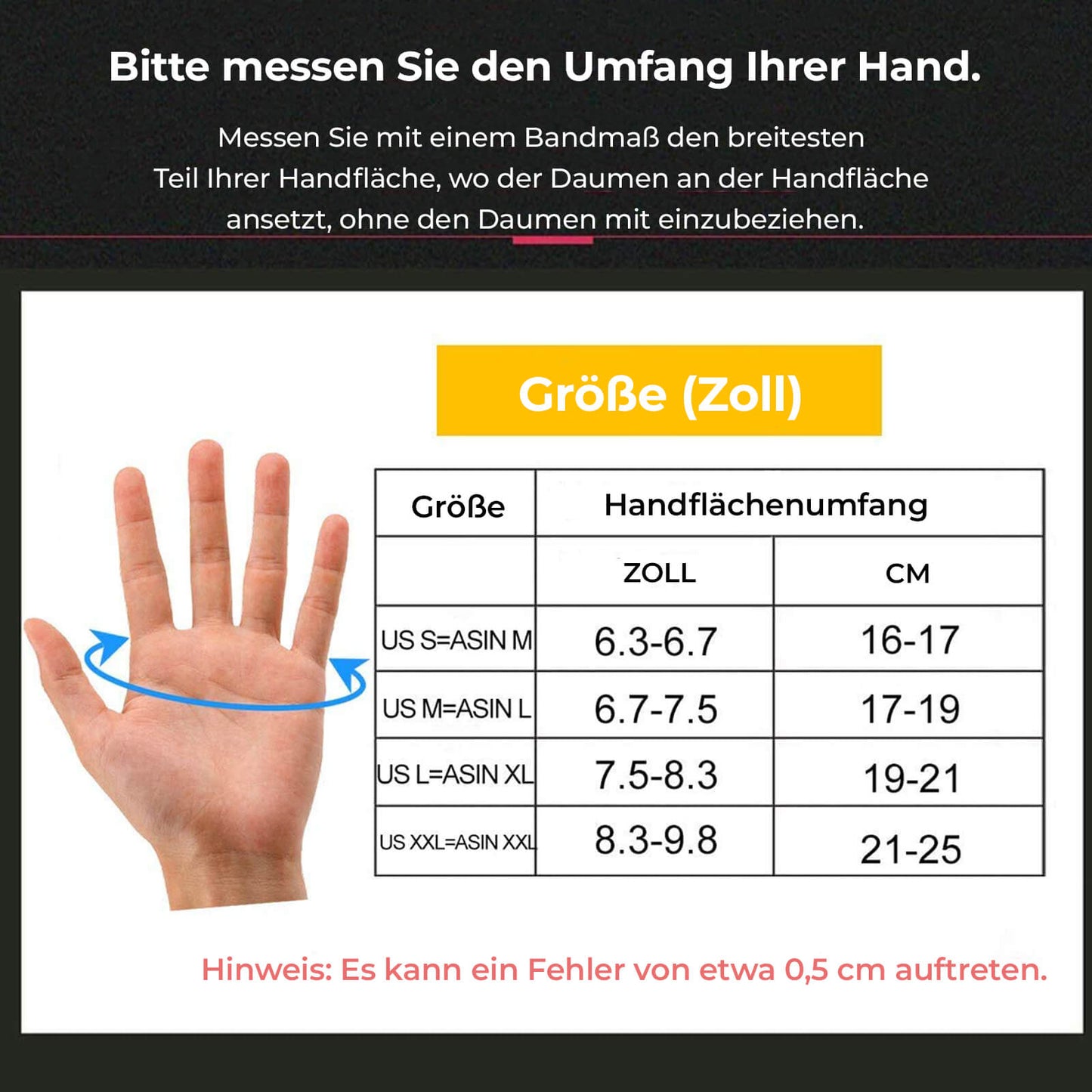 ROCKBROS Skihandschuhe Winter Handschuhe Wasserabweisend Anti-Rutsch