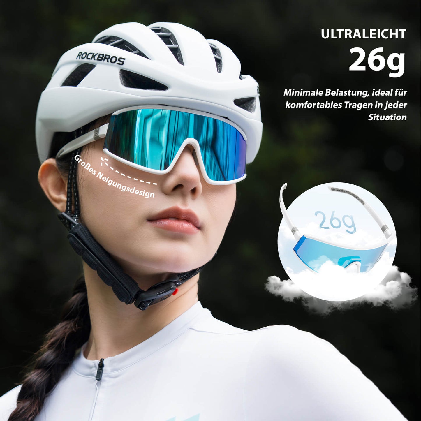 Anti-Beschlag Sonnenbrille Selbsttönend UV400 Schutz