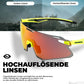 ROCKBROS Sonnenbrille Winddichte Fahrradbrille für Outdoor-Sportarten