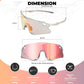 ROCKBROS Sonnenbrille Winddichte Fahrradbrille für Outdoor-Sportarten