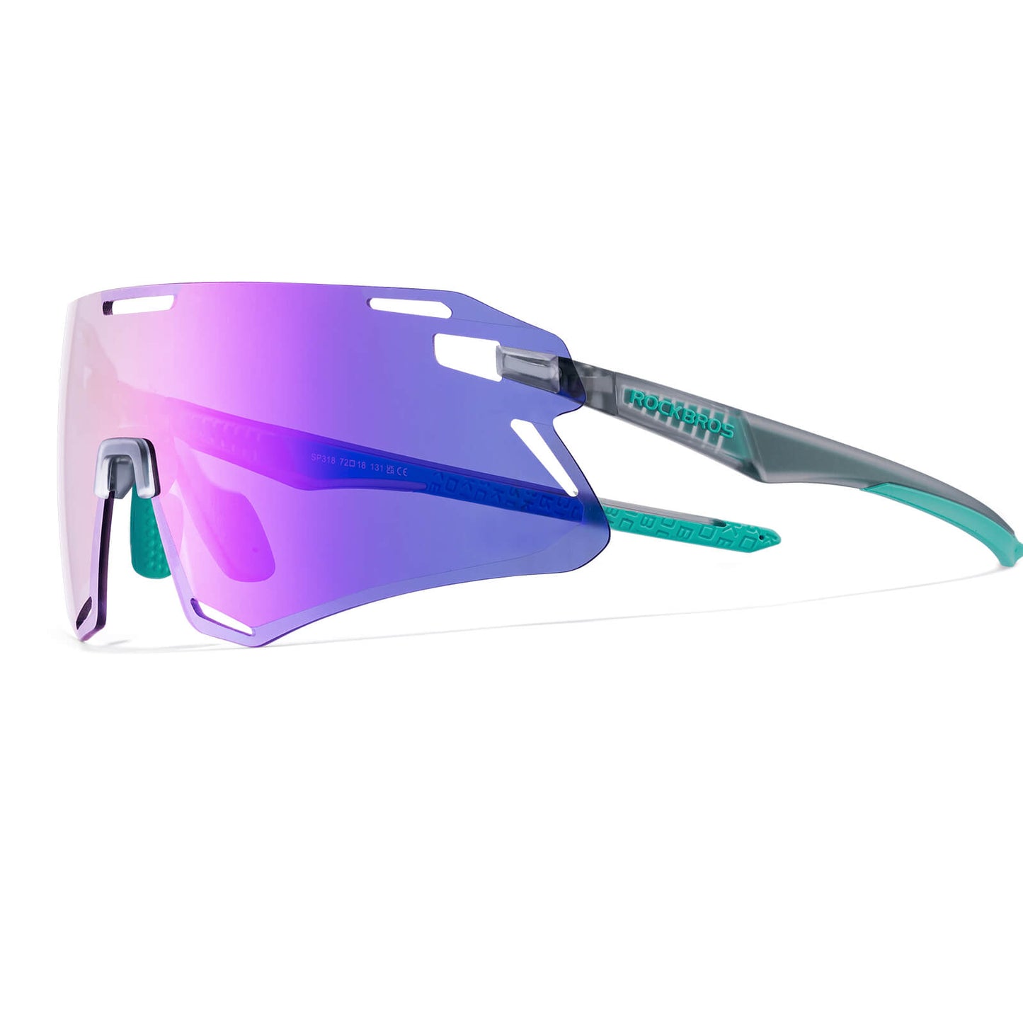 ROCKBROS Sonnenbrille Winddichte Fahrradbrille für Outdoor-Sportarten