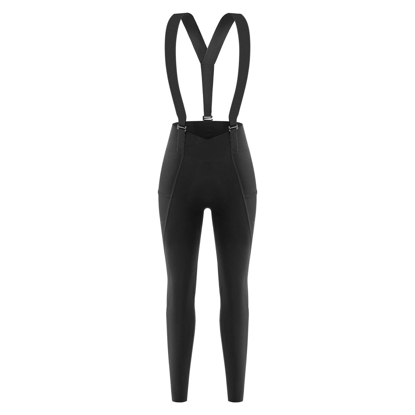 ROCKBROS TVI Lange Trägerhose Fahrradhose mit Sitzpolster Abnehmbare