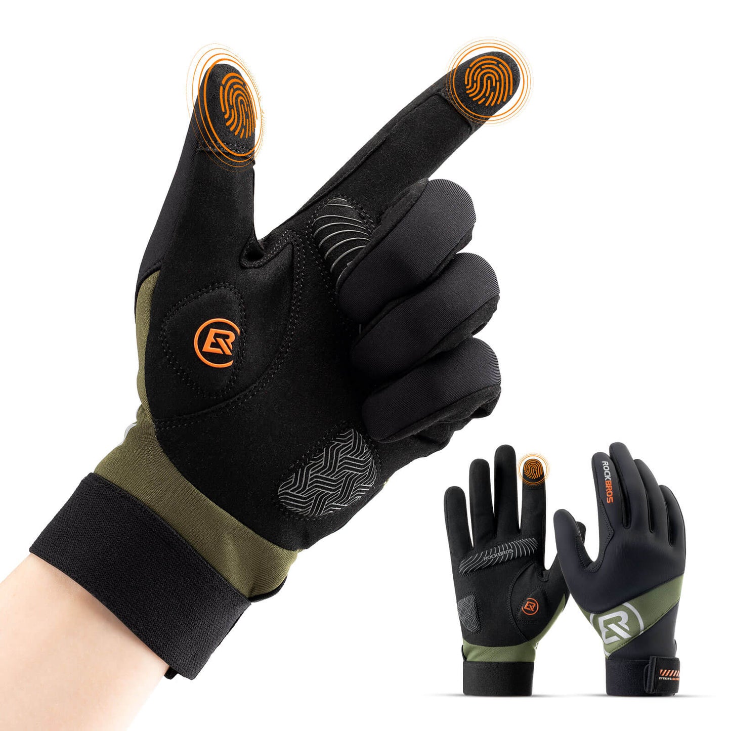 Winter Fahrradhandschuhe Touchscreen-fähig