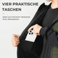 ROCKBROS Winter Fahrradjacke Herren Winddicht Thermo Softshelljacke mit Kapuze