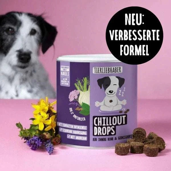 Chillout DROPS zur sanften Beruhigung und Entspannung von Tierliebhaber