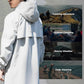 Regenjacke Wasserdichte Atmungsaktiv Regenponcho Regenmantel Windjacke