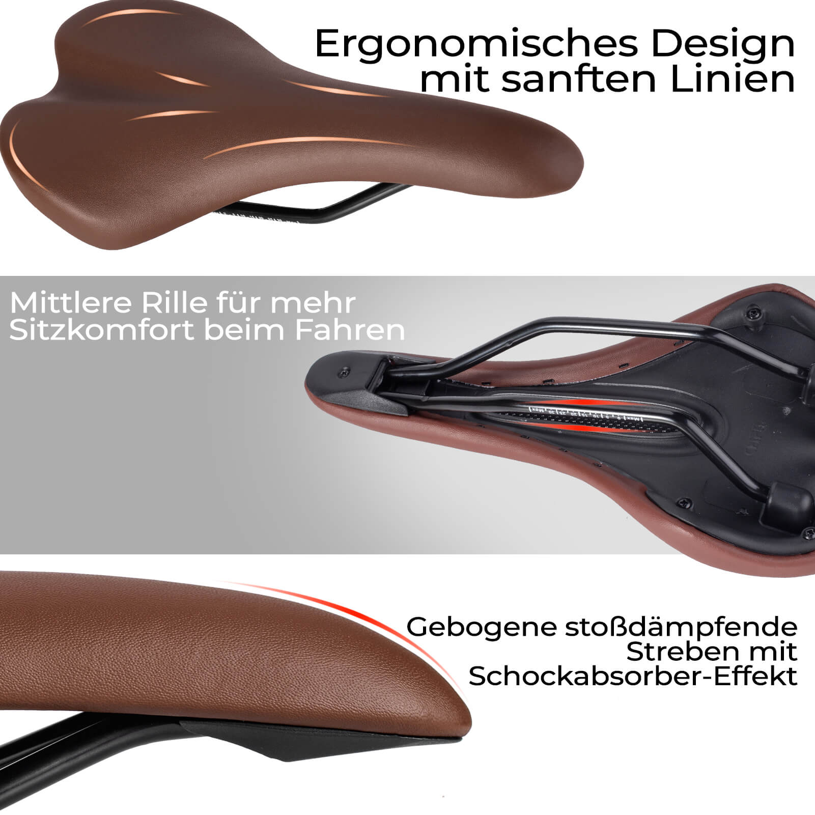 Rennrad Sattel Fahrradsattel Ergonomisch Wasserabweisend – Unimother