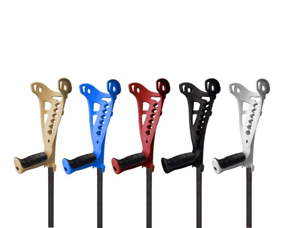 Unterarmgehstütze Safe Walk mit Hakensystem stoßdämpfend – Antar