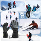 Qunature Skihandschuhe wasserdicht