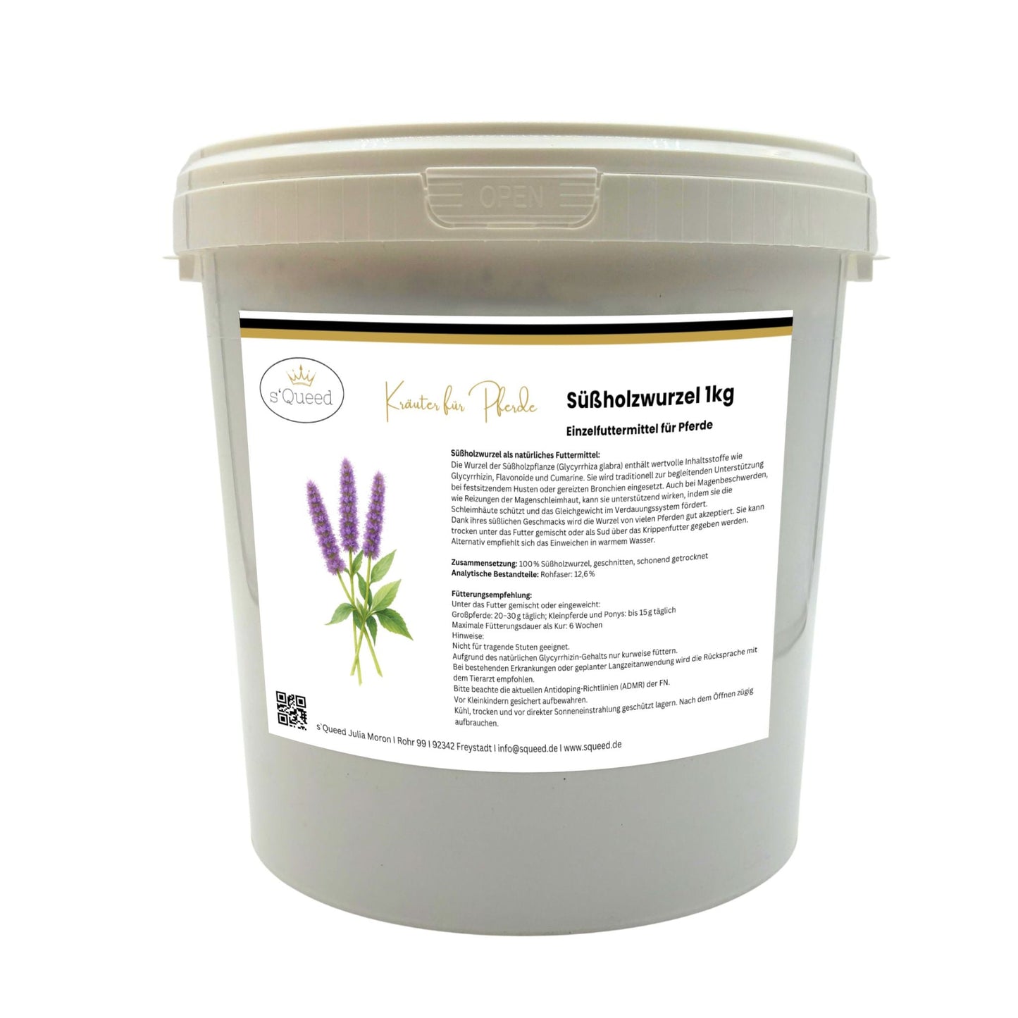 Süßholzwurzel Pferd - Hustenkräuter für Pferde - Magenkräuter Pferd