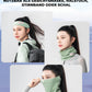 TVI Damen Winter Halbe Sturmhaube Warme Ski Mask Halstuch Winddichte Atmungsaktive